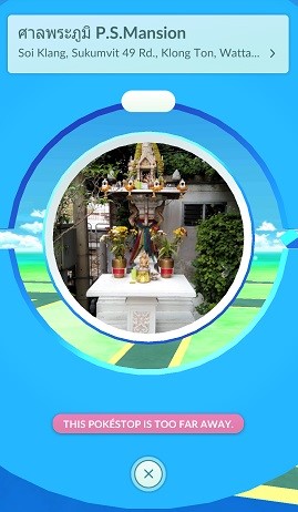 Pokemon GO Pokestop in Bangkok