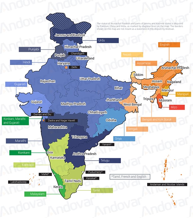 map-of-languages-in-india
